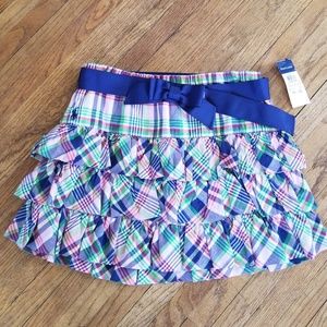 Girls Ralph Lauren madras skirt